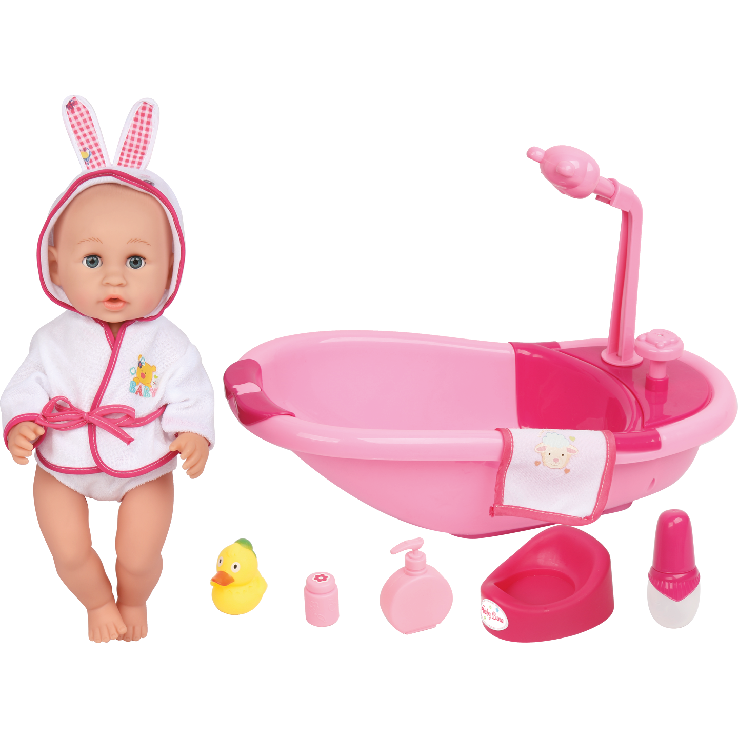 TU GIOCHI - Bambola Baby Luna Bagnetto
